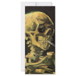 Skull with Burning Cigarette by Vincent van Gogh Full Color Rack Card