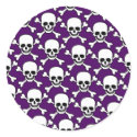 skull with crossbones design stickers