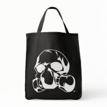Skull with Gas Mask bags