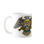 Skull with Guns and Bullets by Al Rio Mugs