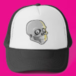 Skull With Sparkling Teeth Hats