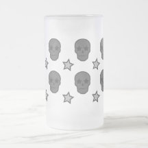 Skull with Star Eyes Coffee Mug