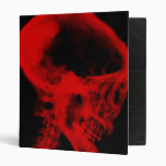 Skull X-Ray Black & Red binders