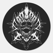 SKULL-X STICKER