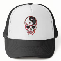 Skull Yin Yang Hat