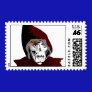 Skullator Postage Stamp