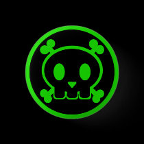 Skullbert the Green buttons