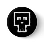 skulldor button black