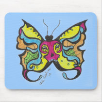 Skullerfly mouse pad mousepads