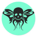 Skullfly stickers by JuJuGarden Skullfly stickers