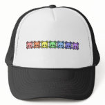 Skullies of the Rainbow Trucker Hat