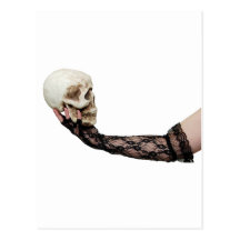 SkullLace040309 Post Cards