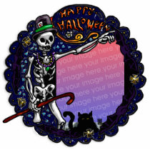 skulloween photo sculptures