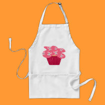 Skulls and Cupcake Apron aprons