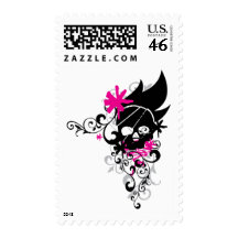 Skulls-and-Curls Stamps