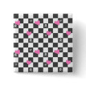 skulls and hearts botton buttons