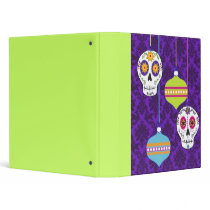 Skulls and Ornaments Binder