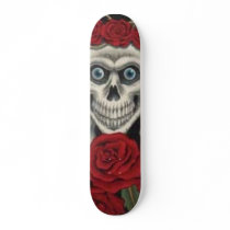 skulls and roses skateboards by bloodshed123 skulls and roses skateboards