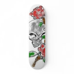 skulls and roses