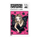 "Skulls and Stars" Stamp