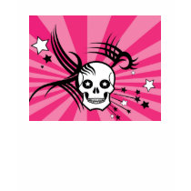 Skulls and Stars t-shirts by ChristinasCanvas Skulls and Stars t-shirts