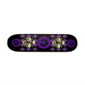 Skulls Argyle Skateboard