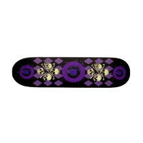 Skulls Argyle Skateboard