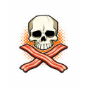 Skulls & Bacon Logo Toddler Tee t-shirts by metalchick666 Skulls & Bacon Logo Toddler Tee t-shirts