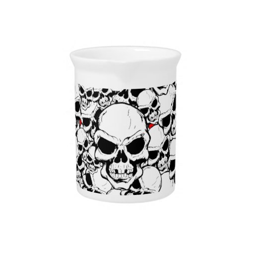 SKULLS BEVERAGE PITCHER