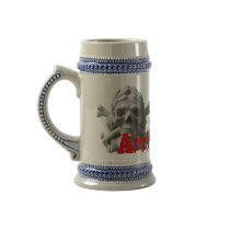 Skulls & Bones Pirate Skeleton Mug/ Stein by PirateCollection Skulls & Bones Pirate Skeleton Mug/ Stein