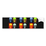 Skulls Bumper Sticker