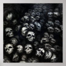 Skulls canvas posters