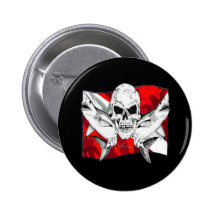 Skulls Collection by DiversDen Buttons