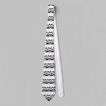 Skulls Decorative Pattern ties