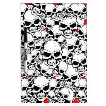 SKULLS Dry-Erase WHITEBOARD