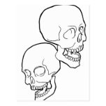 Skulls-Duo Post Card