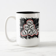 Skulls Halloween Mugs mug