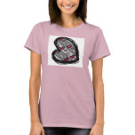 skulls in heart t-shirts