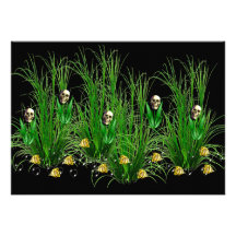 Skulls in the Weeds Invites