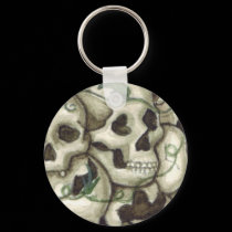Skulls keychain by elvenstarart Skulls keychain