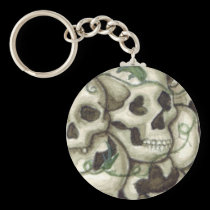 Skulls keychain keychains