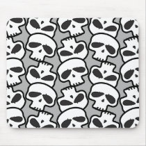 Skulls mouse pad mousepads by work2beauty Skulls mouse pad mousepads