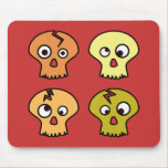 skulls mouse pads