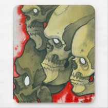 skulls mousepads