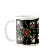 Skulls n Roses mugs by SweetRascal Skulls n Roses mugs