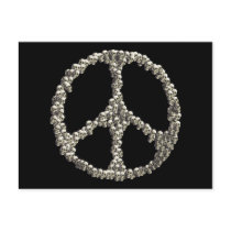 Skulls Of Peace Post Cards