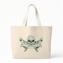 Skulls/Pirates Collection by FishTs.com Canvas Bags