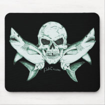 Skulls/Pirates Collection by FishTs.com Mouse Pads
