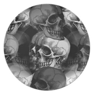 skulls plate