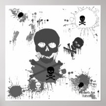 Skulls Poster